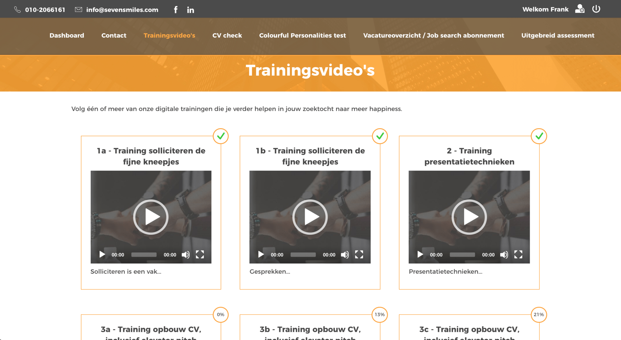 trainingsvideo's